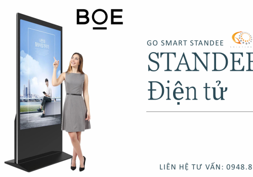 Go Smart Standee – Giải Pháp Công Nghệ Tương Tác và Quảng Cáo Tương Lai cho Đầu Tư Thông Minh